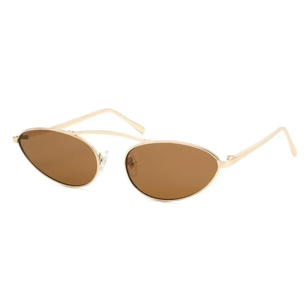 Retro Narrow Cat Eye Sunglasses